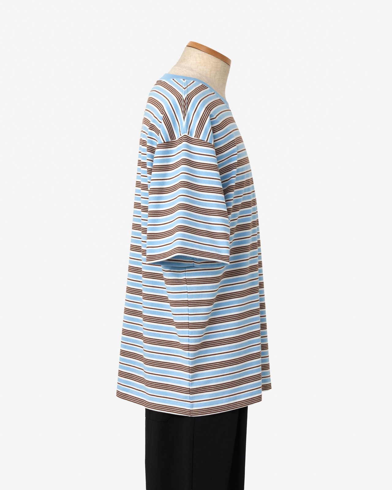 [Unisex]SHORT SLEEVE T-SHIRT T/C JERSEY BORDER/ショートスリーブTシャツ ボーダー