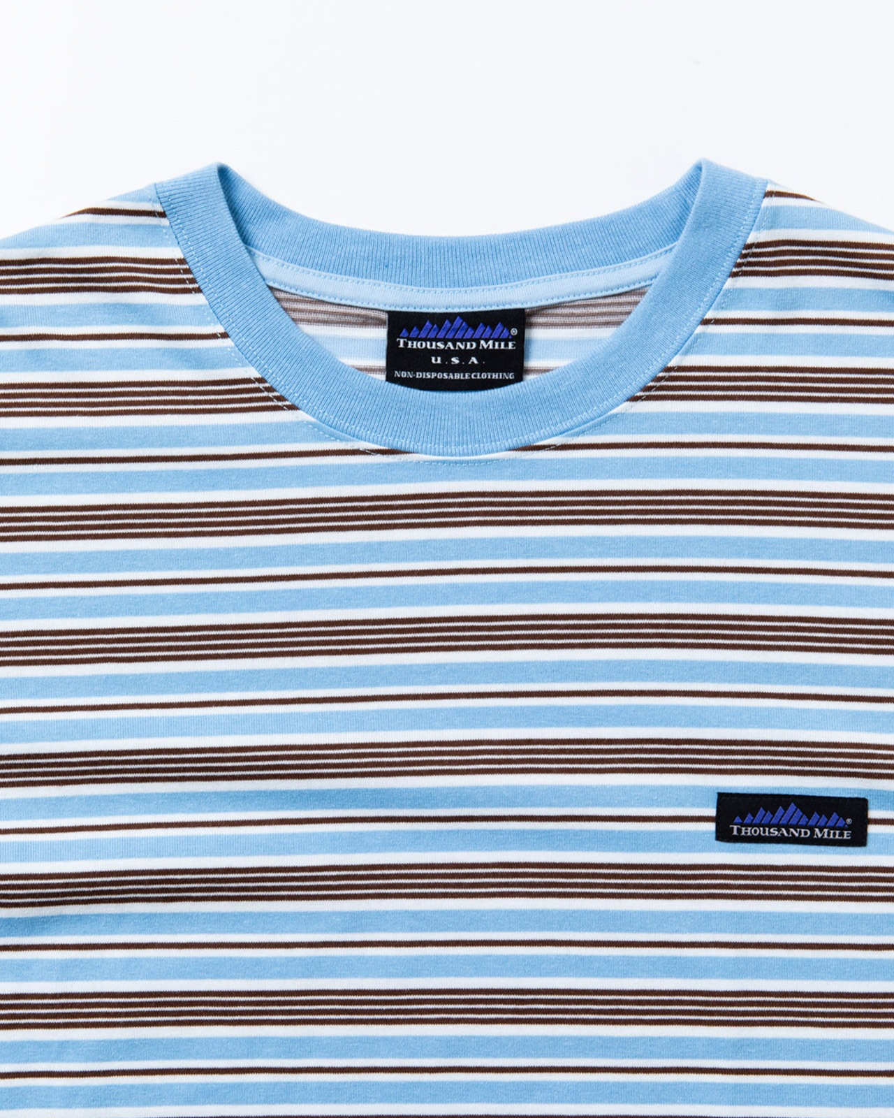 [Unisex]SHORT SLEEVE T-SHIRT T/C JERSEY BORDER/ショートスリーブTシャツ ボーダー