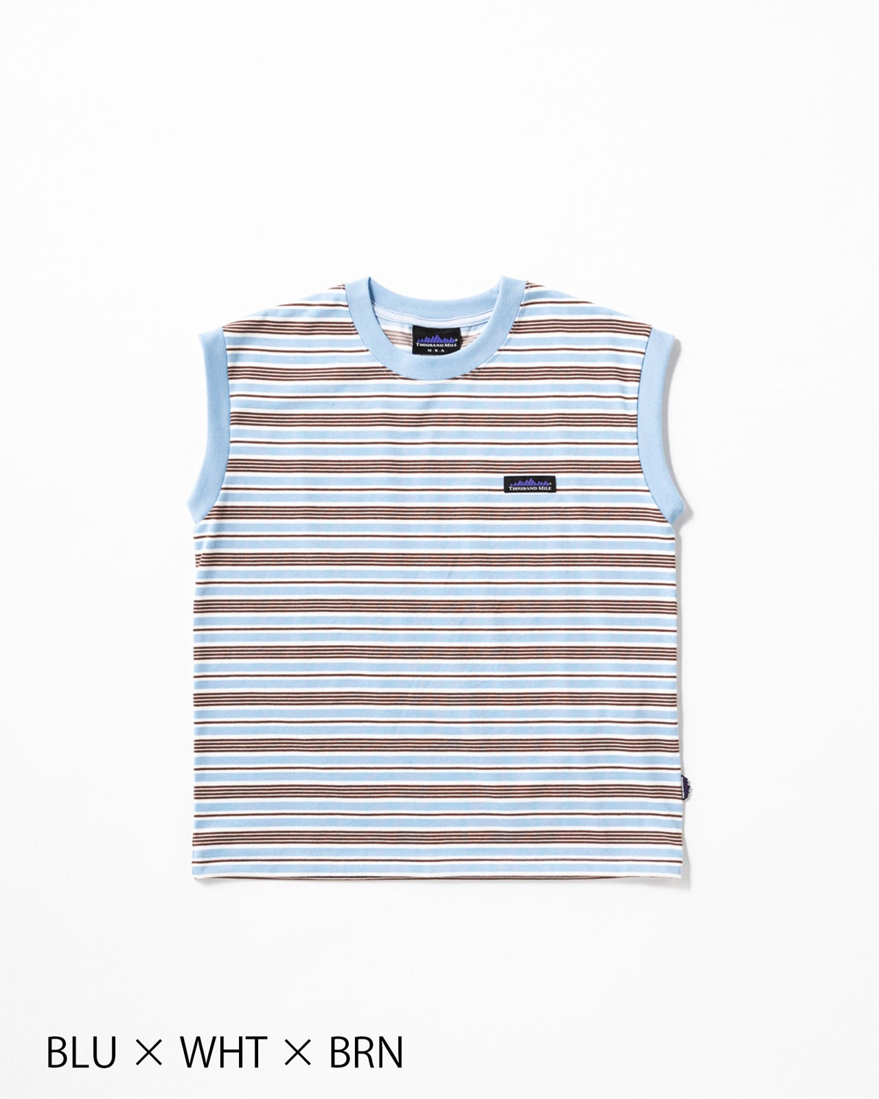 [L's]FRENCH SLEEVE T-SHIRT T/C JERSEY BORDER/フレンチスリーブTシャツ ボーダー
