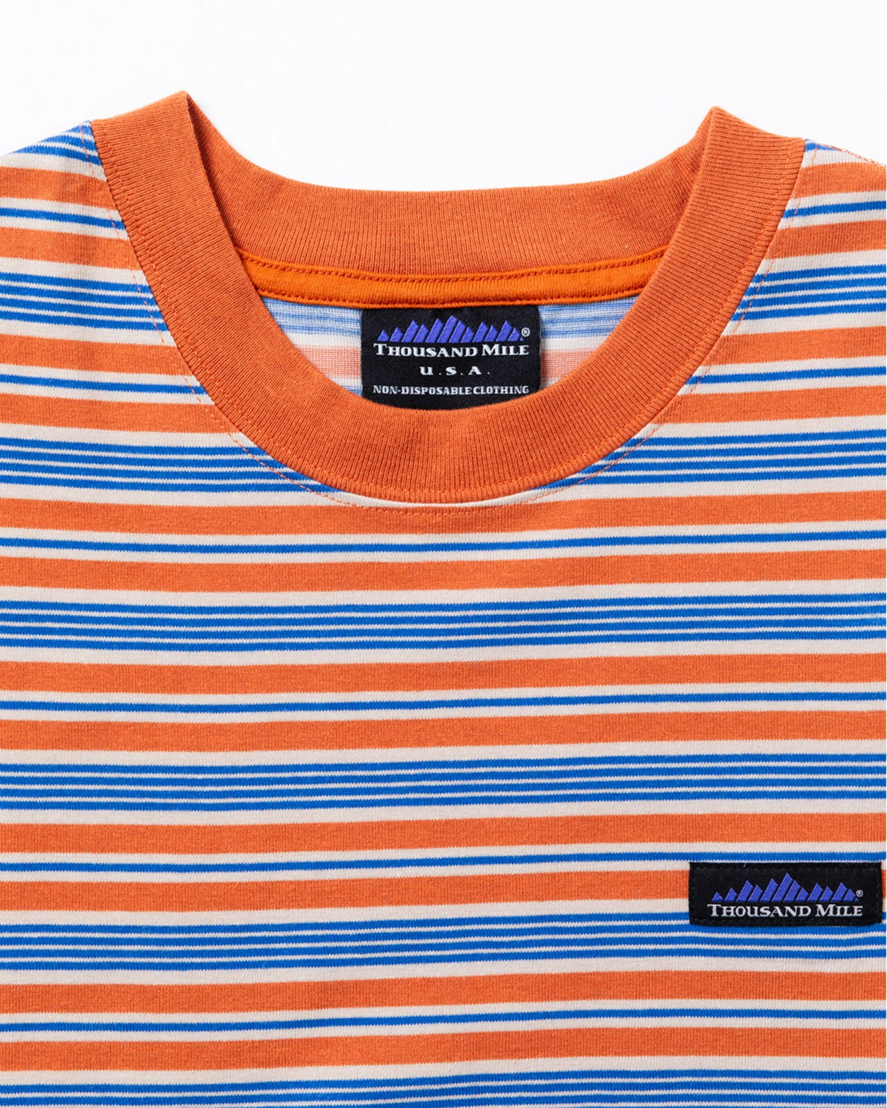 [L's]FRENCH SLEEVE T-SHIRT T/C JERSEY BORDER/フレンチスリーブTシャツ ボーダー
