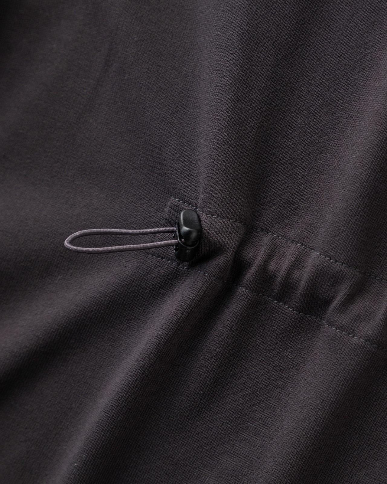 [L's]SHORT SLEEVE DRAWCOAD OP T/C JERSEY/ショートスリーブドローコードワンピース