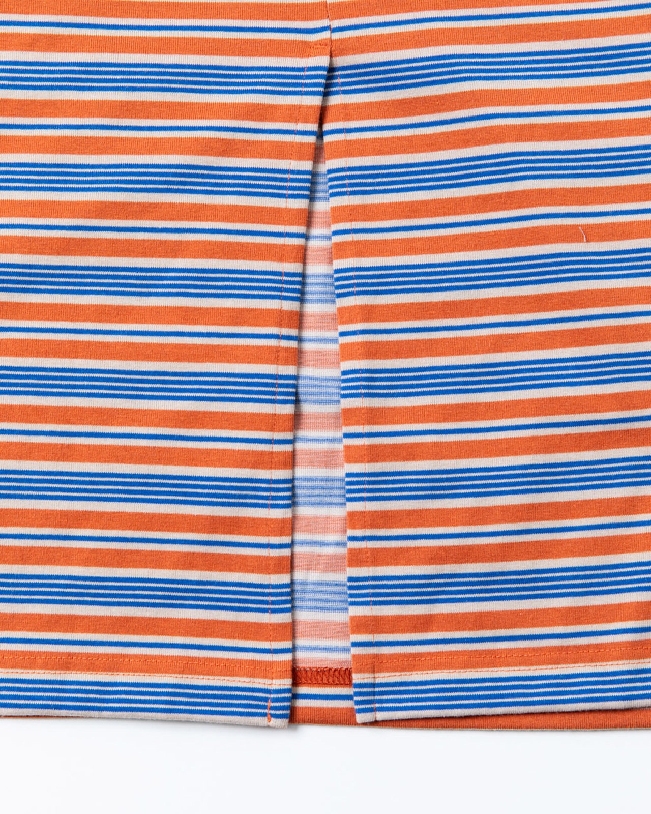 L's]SHORT SLEEVE DRAWCOAD OP T/C JERSEY BORDER/ショートスリーブ