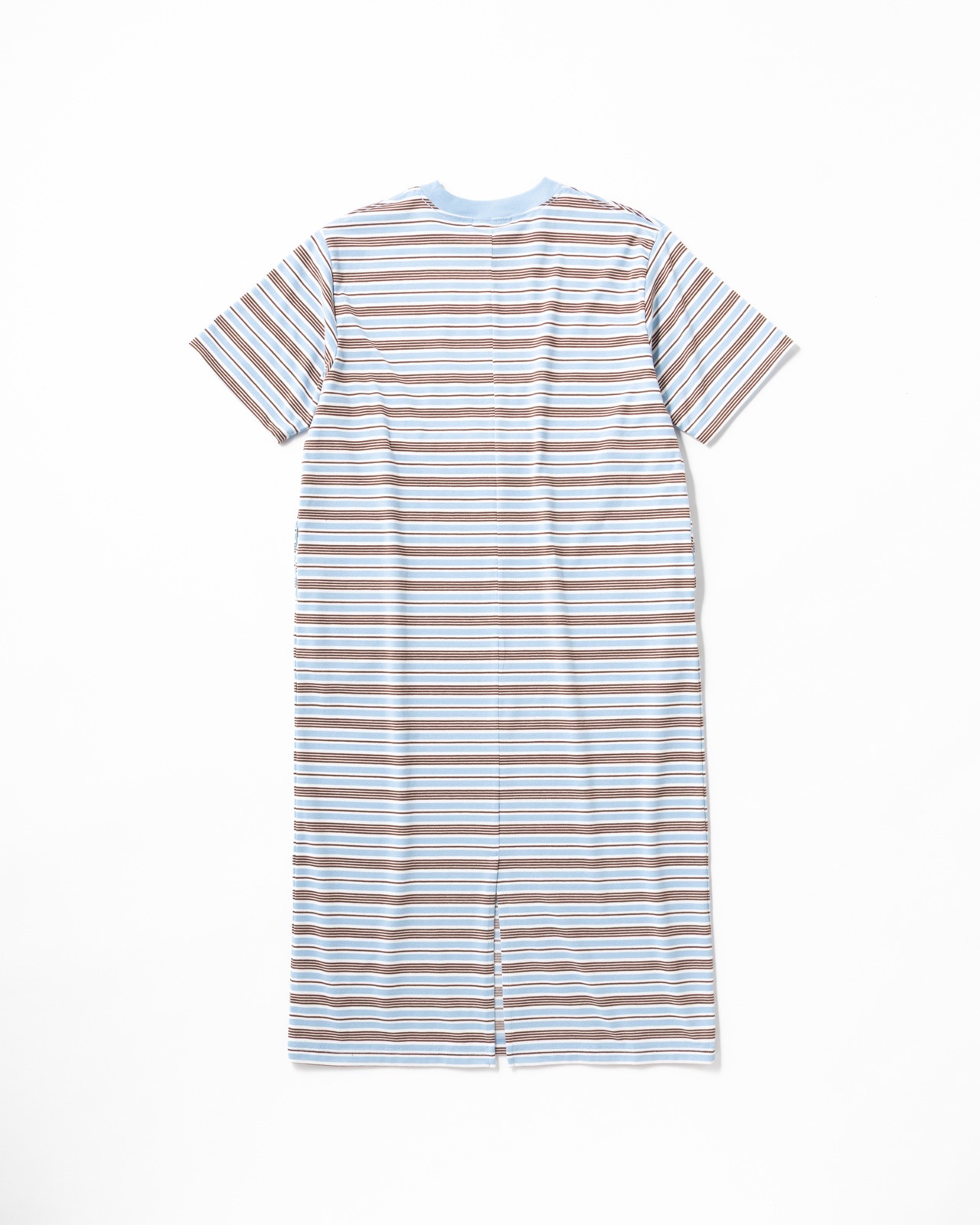 L's]SHORT SLEEVE DRAWCOAD OP T/C JERSEY BORDER/ショートスリーブ