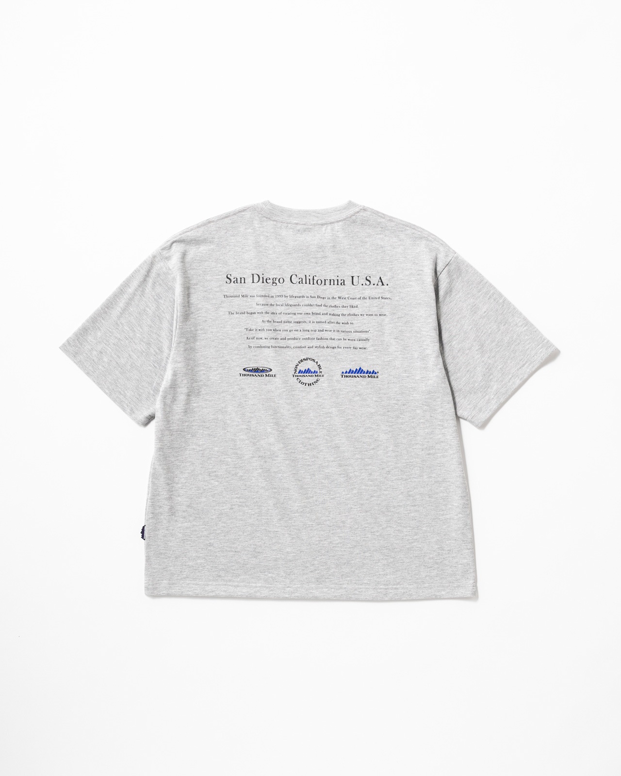 [Unisex]SHORT SLEEVE PRINT T-SHIRT HISTORY T/C JERSEY/ショートスリーブTシャツ ヒストリー