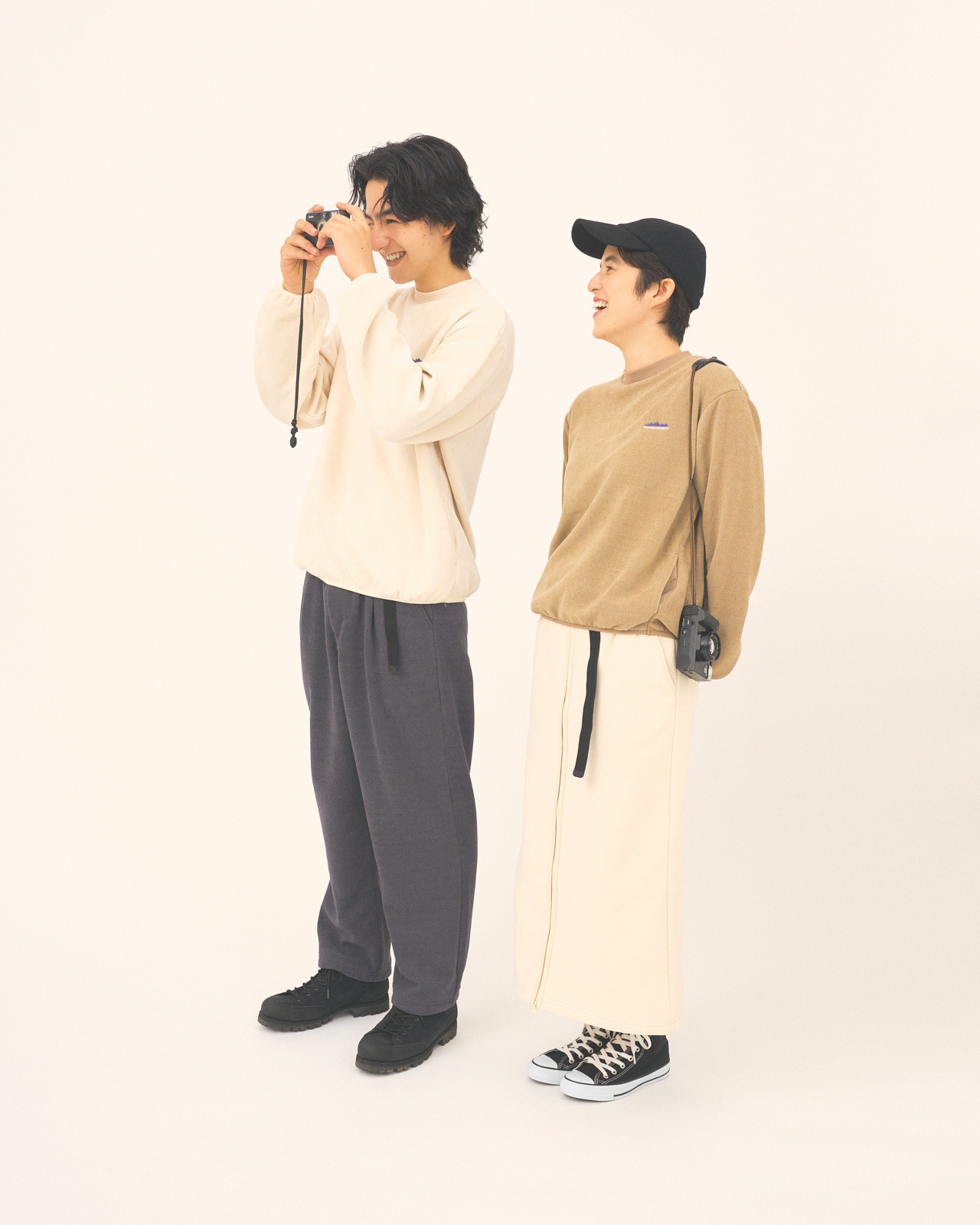 【UNISEX】KNIT FLEECE  CREW NECK PULLOVER/ニットフリースクルーネックプルオーバー