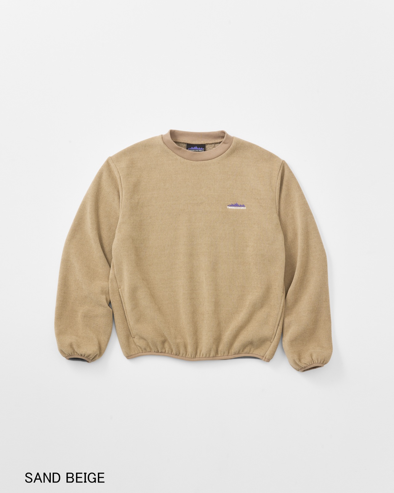 【UNISEX】KNIT FLEECE  CREW NECK PULLOVER/ニットフリースクルーネックプルオーバー