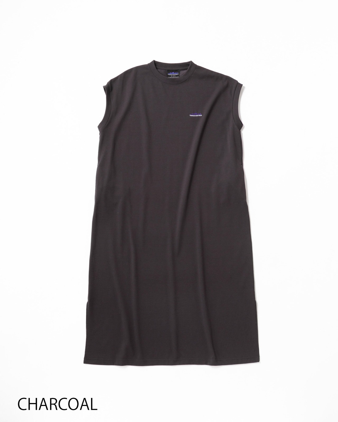 L's]FRENCH SLEEVE OP T/C JERSEY/フレンチスリーブワンピース
