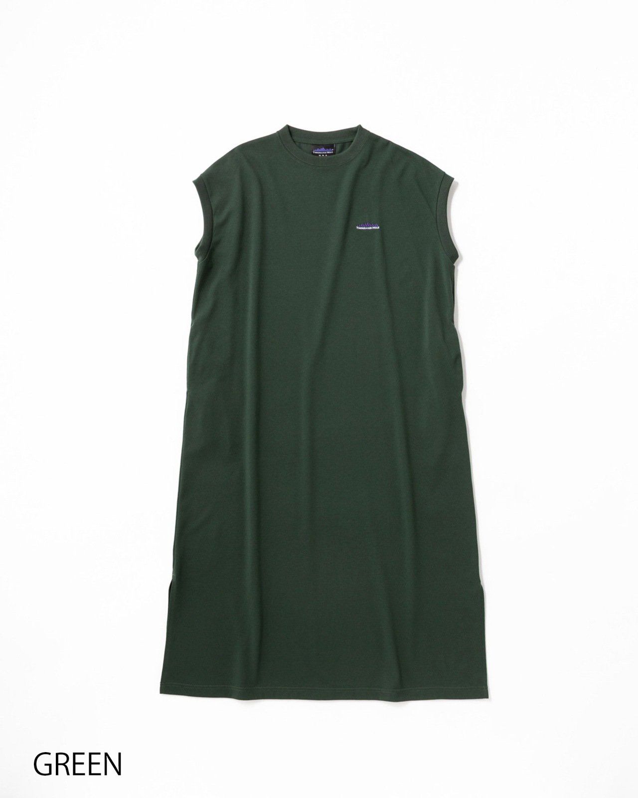 L's]FRENCH SLEEVE OP T/C JERSEY/フレンチスリーブワンピース
