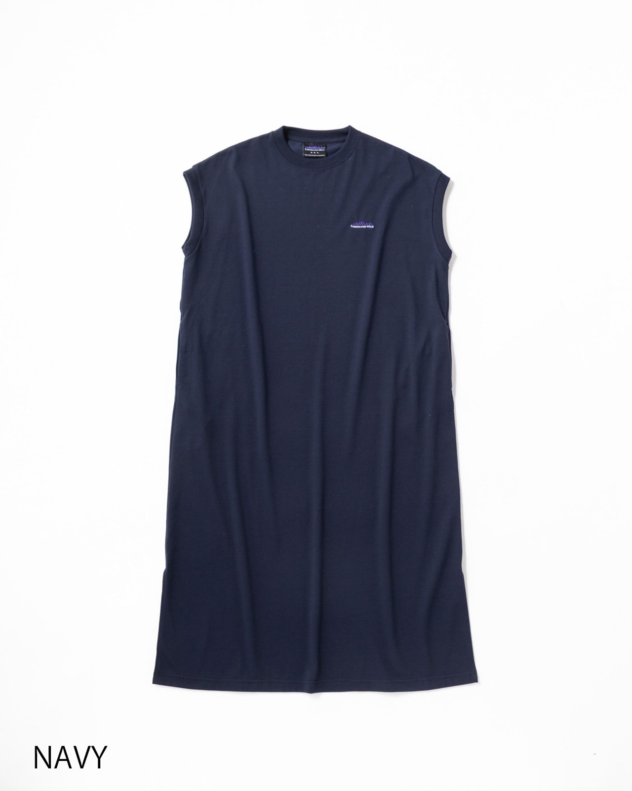 L's]FRENCH SLEEVE OP T/C JERSEY/フレンチスリーブワンピース