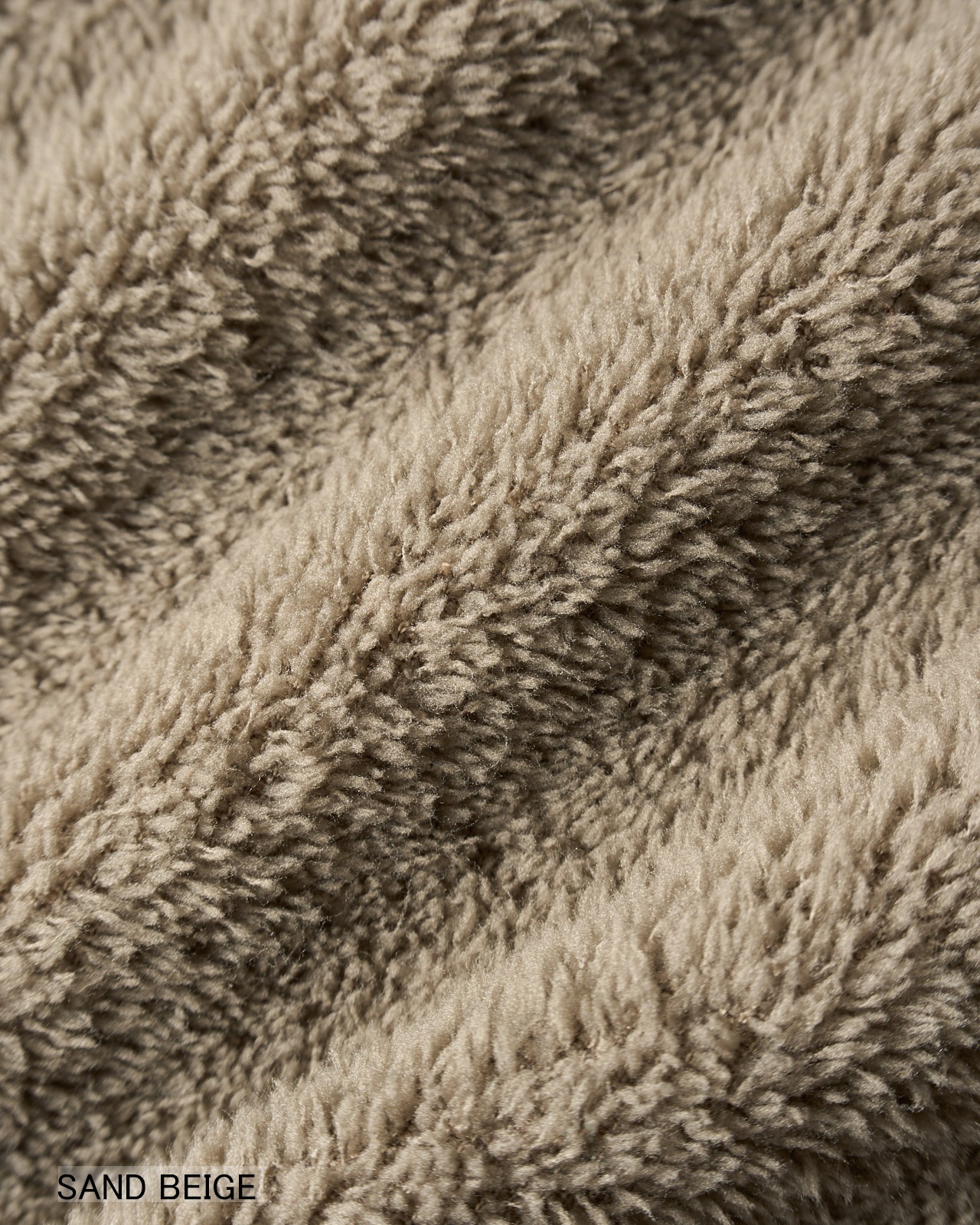 【UNISEX】KNIT FLEECE  ZIP VEST/ニットフリースジップベスト