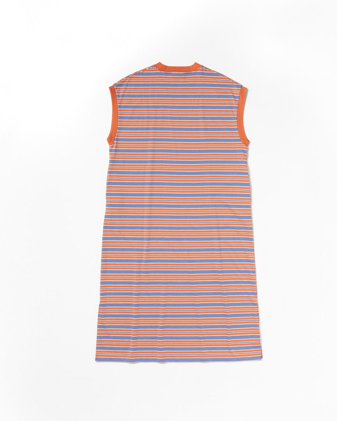 [L's]FRENCH SLEEVE OP BORDER T/C JERSEY/フレンチスリーブワンピース ボーダー