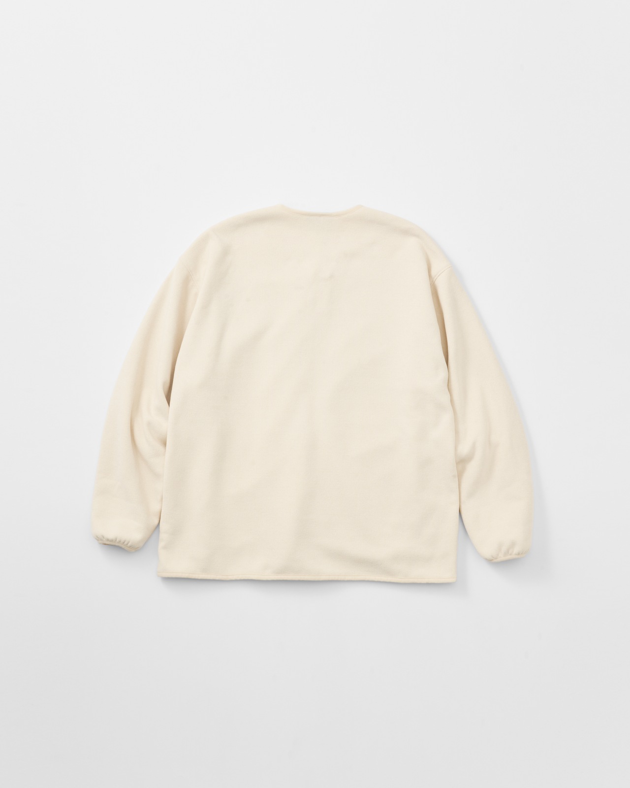 【UNISEX】KNIT FLEECE ZIP CARDIGAN/ニットフリース　カーディガン