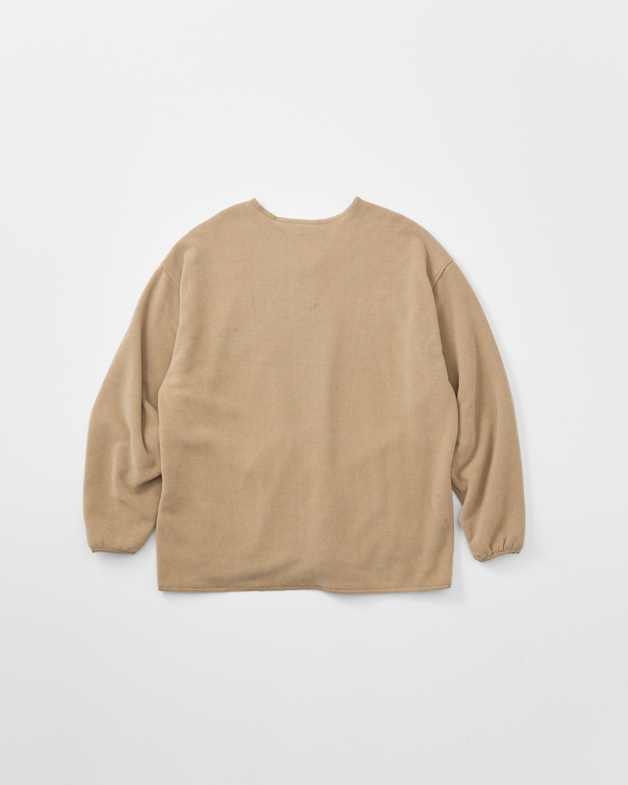 【UNISEX】KNIT FLEECE ZIP CARDIGAN/ニットフリース　カーディガン