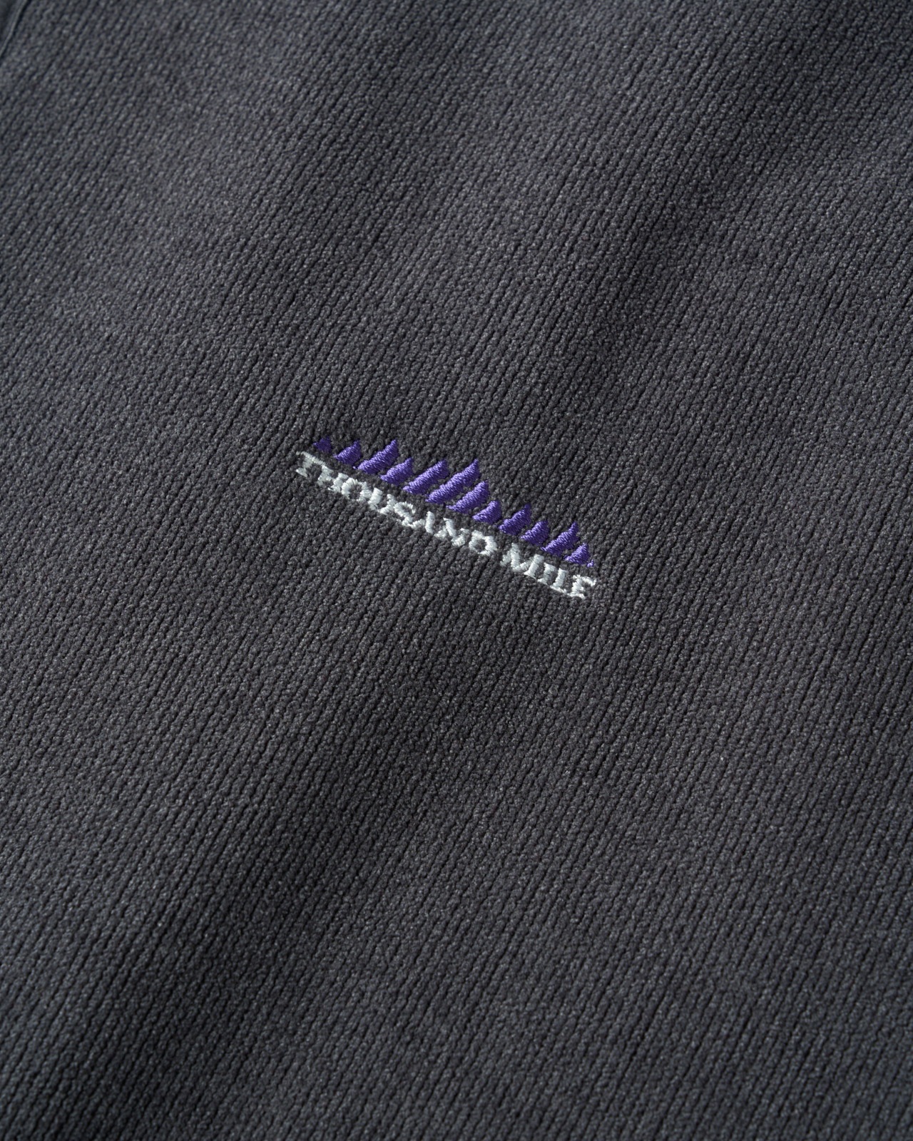 【UNISEX】KNIT FLEECE HALF ZIP PARKER/ニットフリースハーフジップパーカー