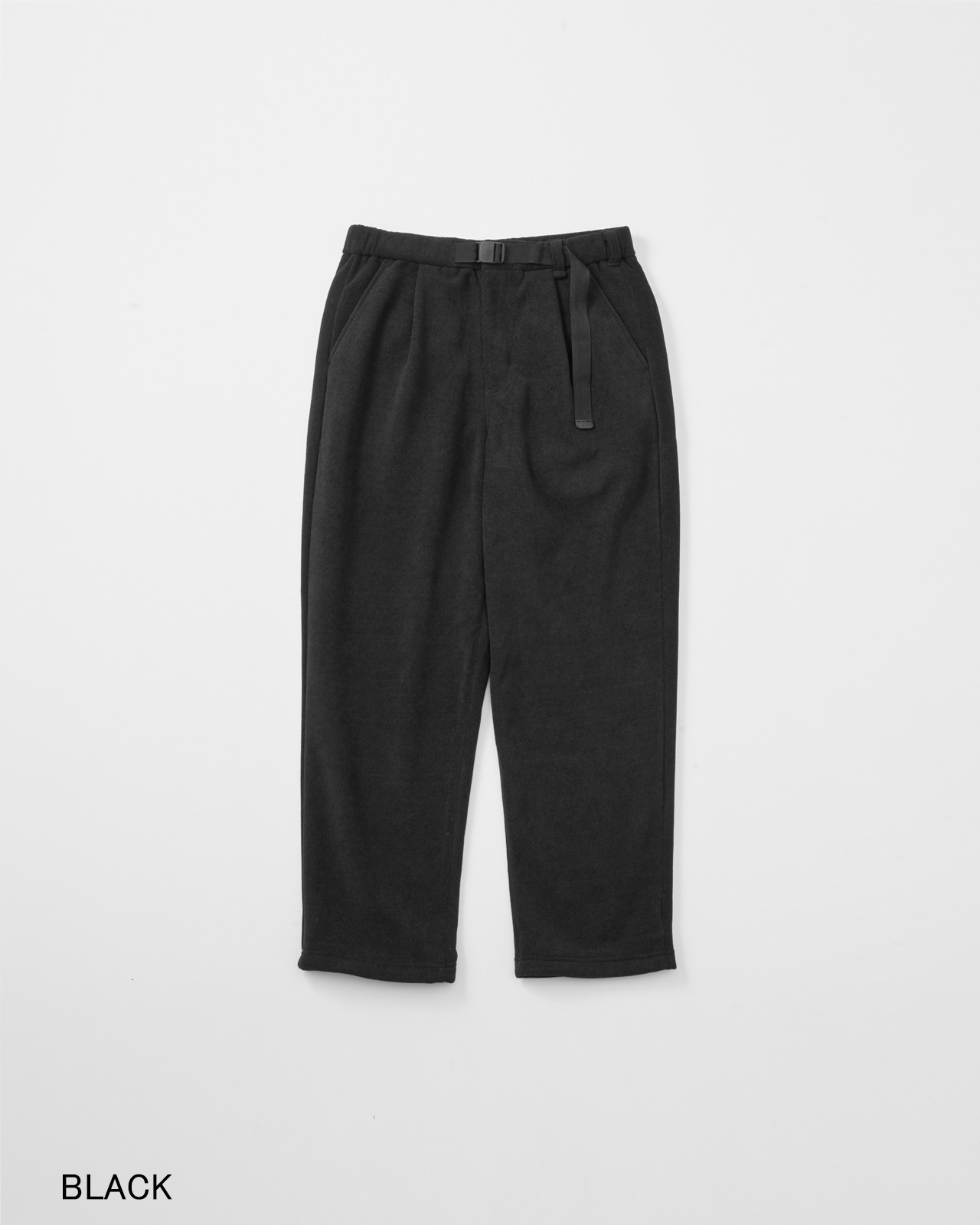 【M's】KNIT FLEECE BELT PANTS/ニットフリースベルトパンツ