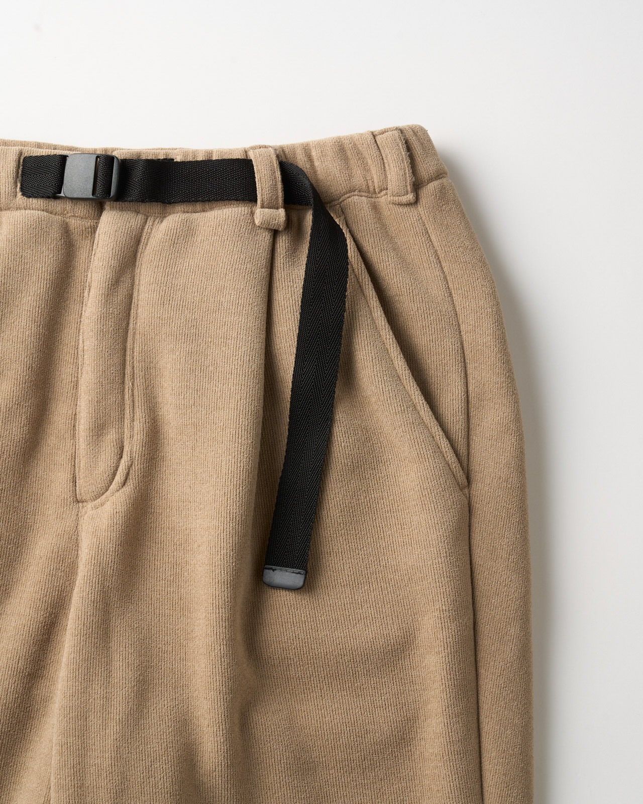 【M's】KNIT FLEECE BELT PANTS/ニットフリースベルトパンツ