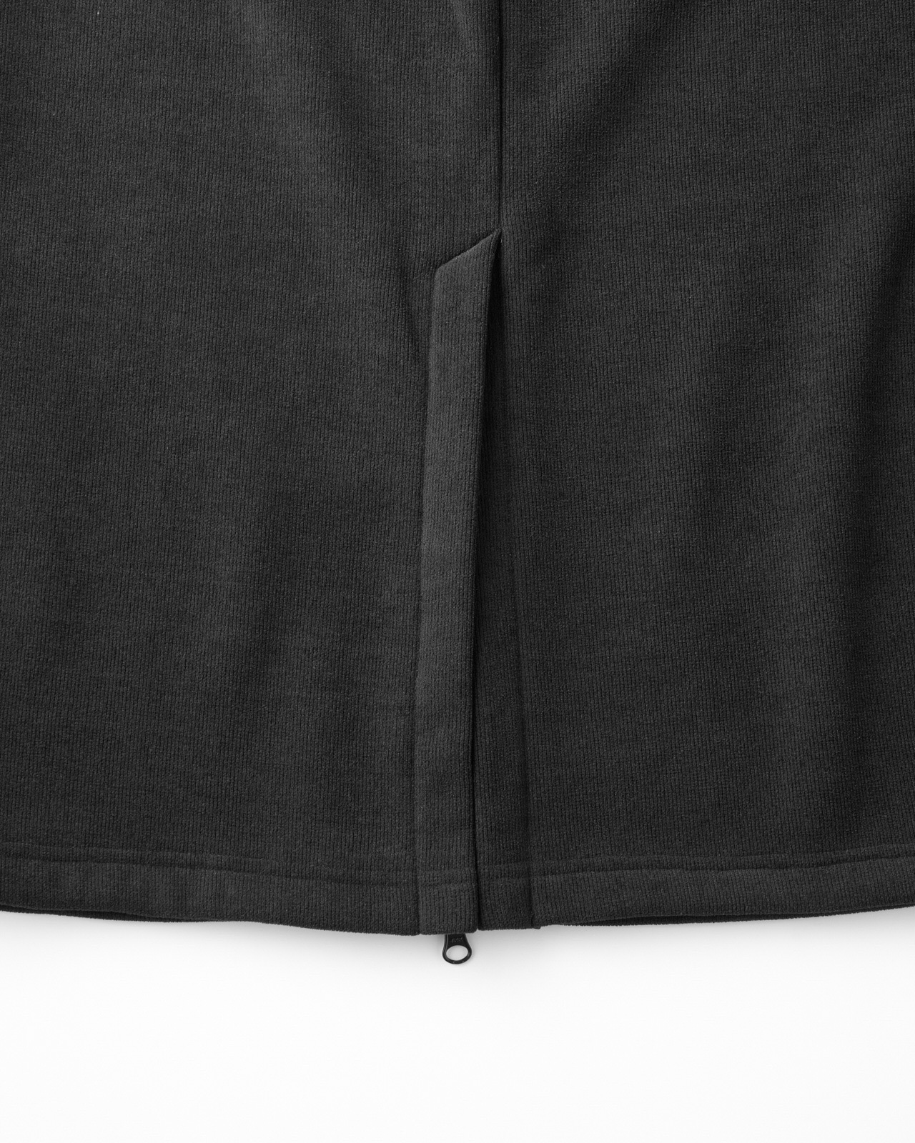 【L's】KNIT FLEECE FRONT ZIP SKIRT/ニットフリースフロントジップスカート