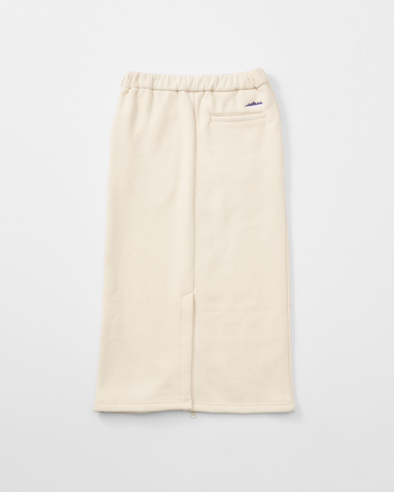 【L's】KNIT FLEECE FRONT ZIP SKIRT/ニットフリースフロントジップスカート