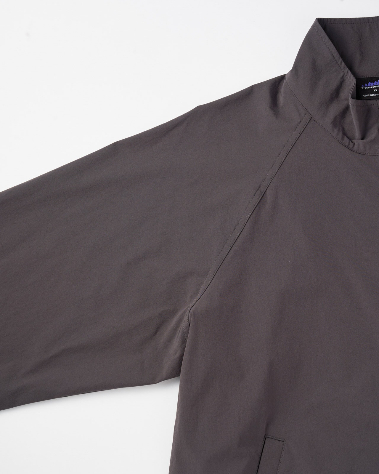 【M's】ZIP BLOUSON＆T-SHIRT＆PANTS SET UP NYLON・POLYURETHANE/ジップブルゾン＆パンツセットアップ　ナイロン・ポリウレタン