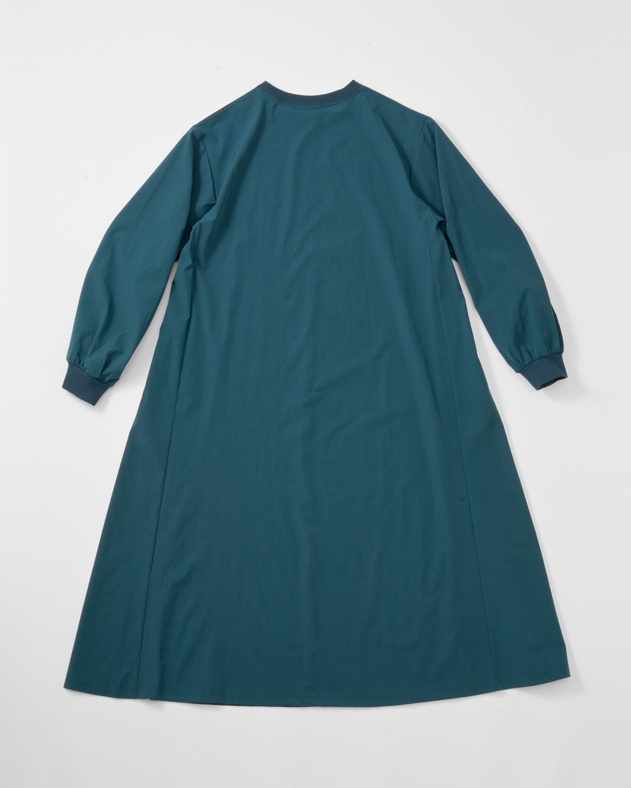 L's】LONG SLEEVE OP NYLON・POLYURETHANE/ロングスリーブワンピース