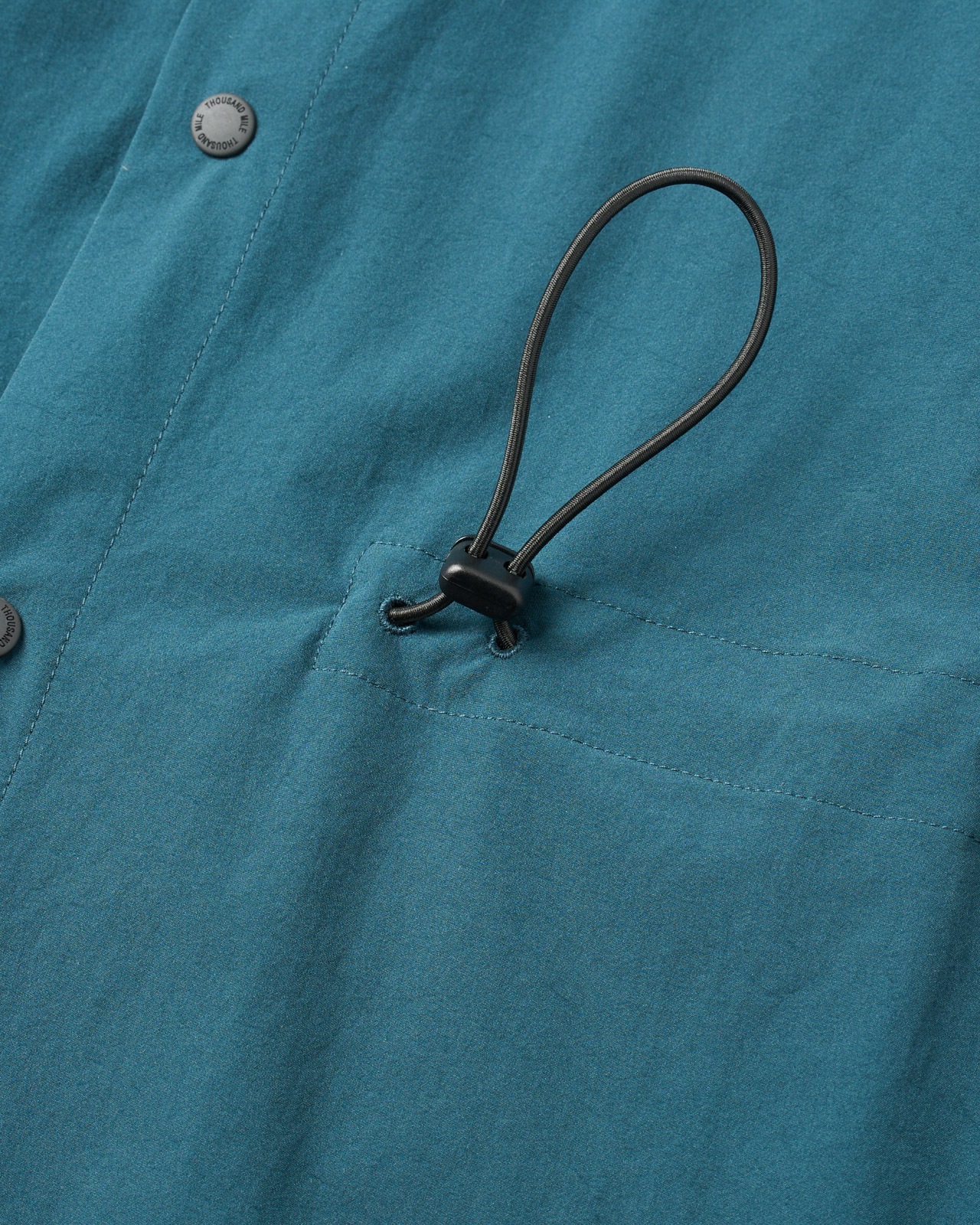 【L's】3/4 SLEEVE SNAP OP NYLON・POLYURETHANE/スリーブスナップワンピース ナイロン・ポリウレタン