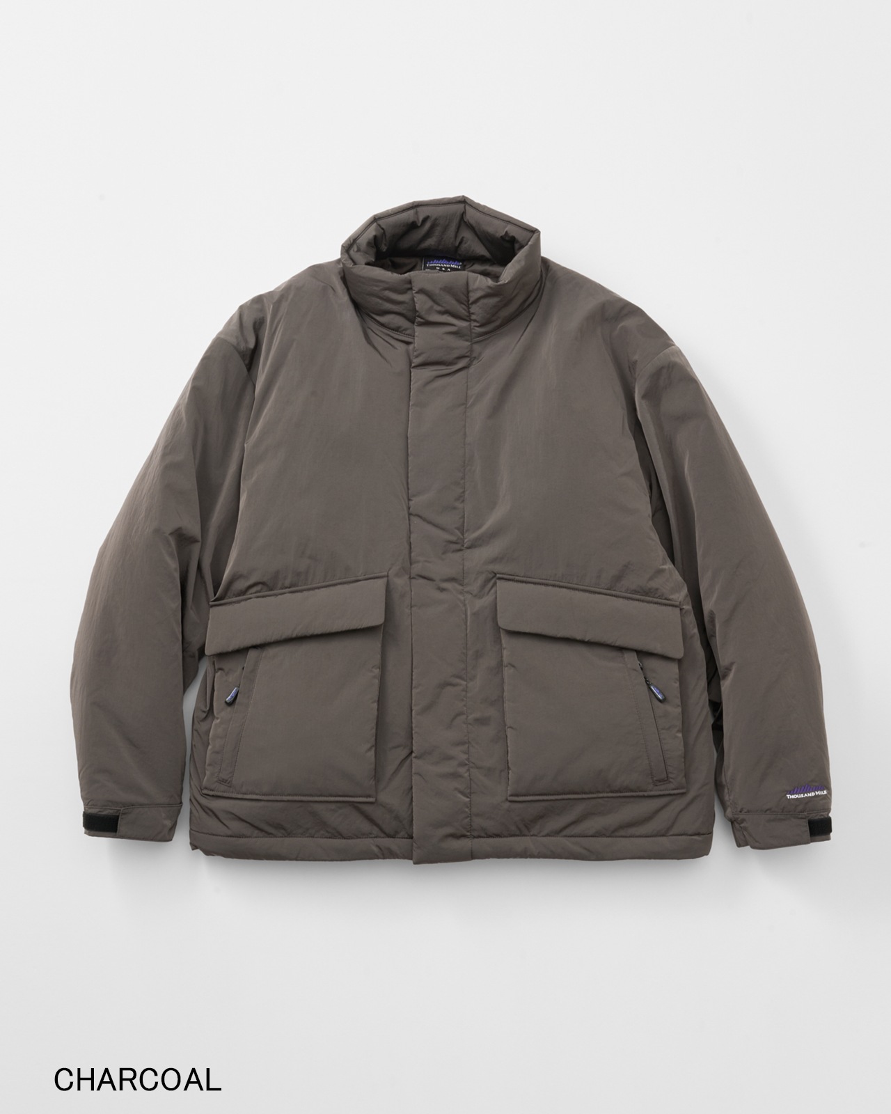 【UNISEX】STAND COLLAR PADDED JACKET/スタンドカラーパデットジャケット