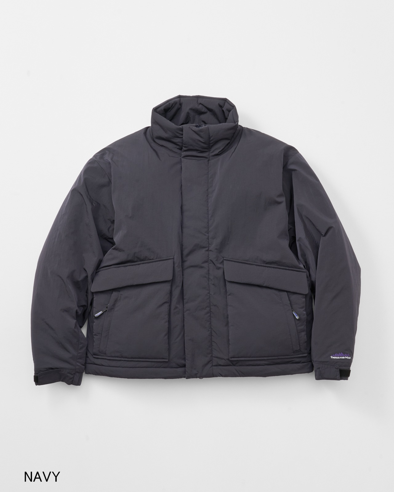 【UNISEX】STAND COLLAR PADDED JACKET/スタンドカラーパデットジャケット