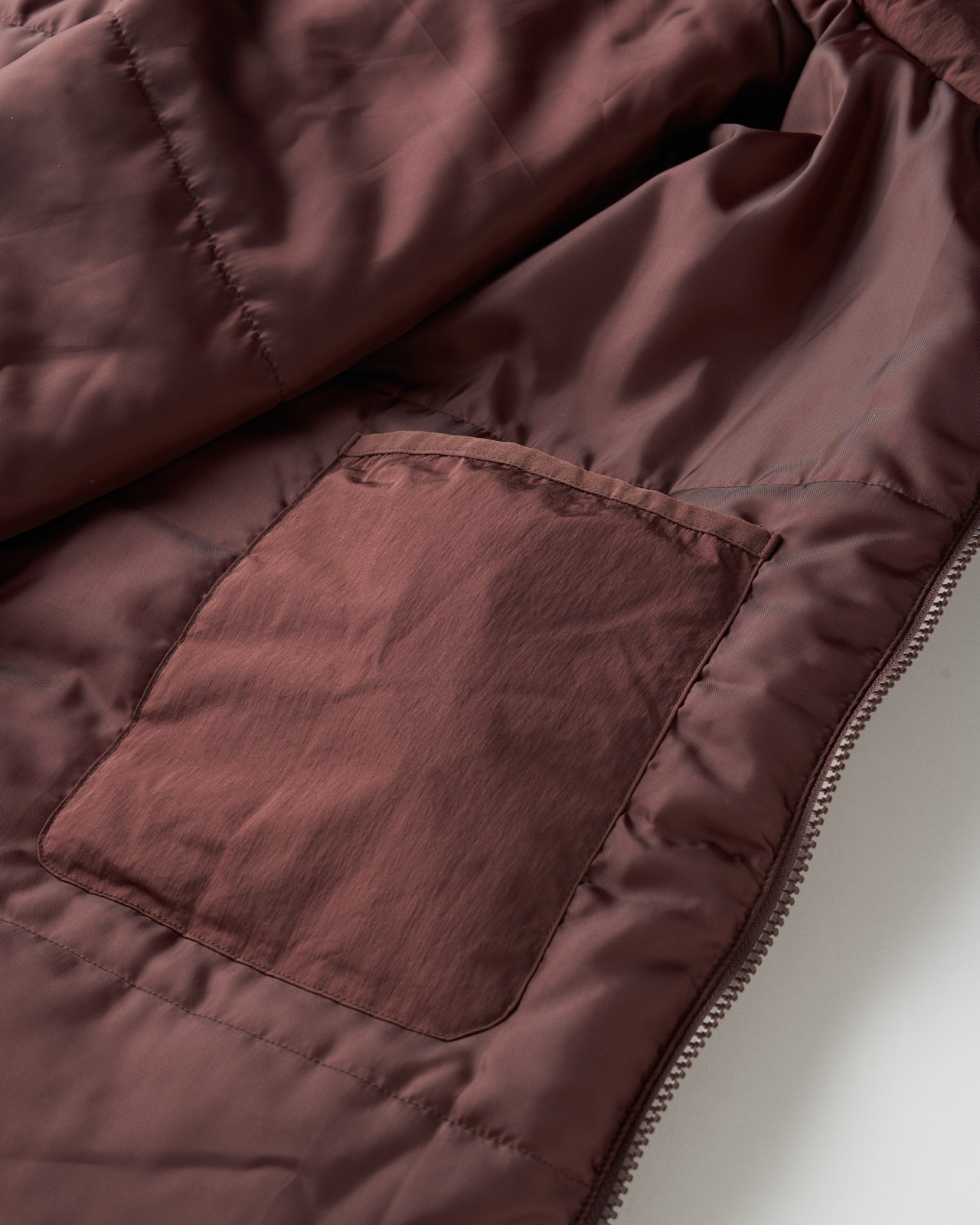 【UNISEX】STAND COLLAR PADDED JACKET/スタンドカラーパデットジャケット