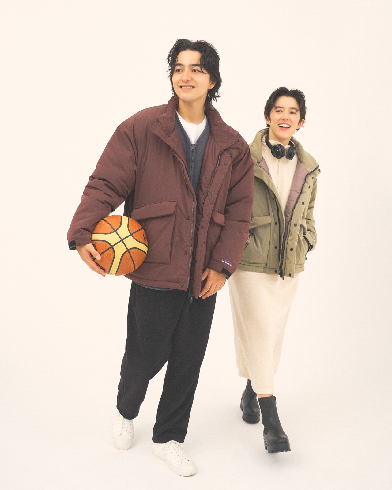 UNISEX】STAND COLLAR PADDED JACKET/スタンドカラーパデット