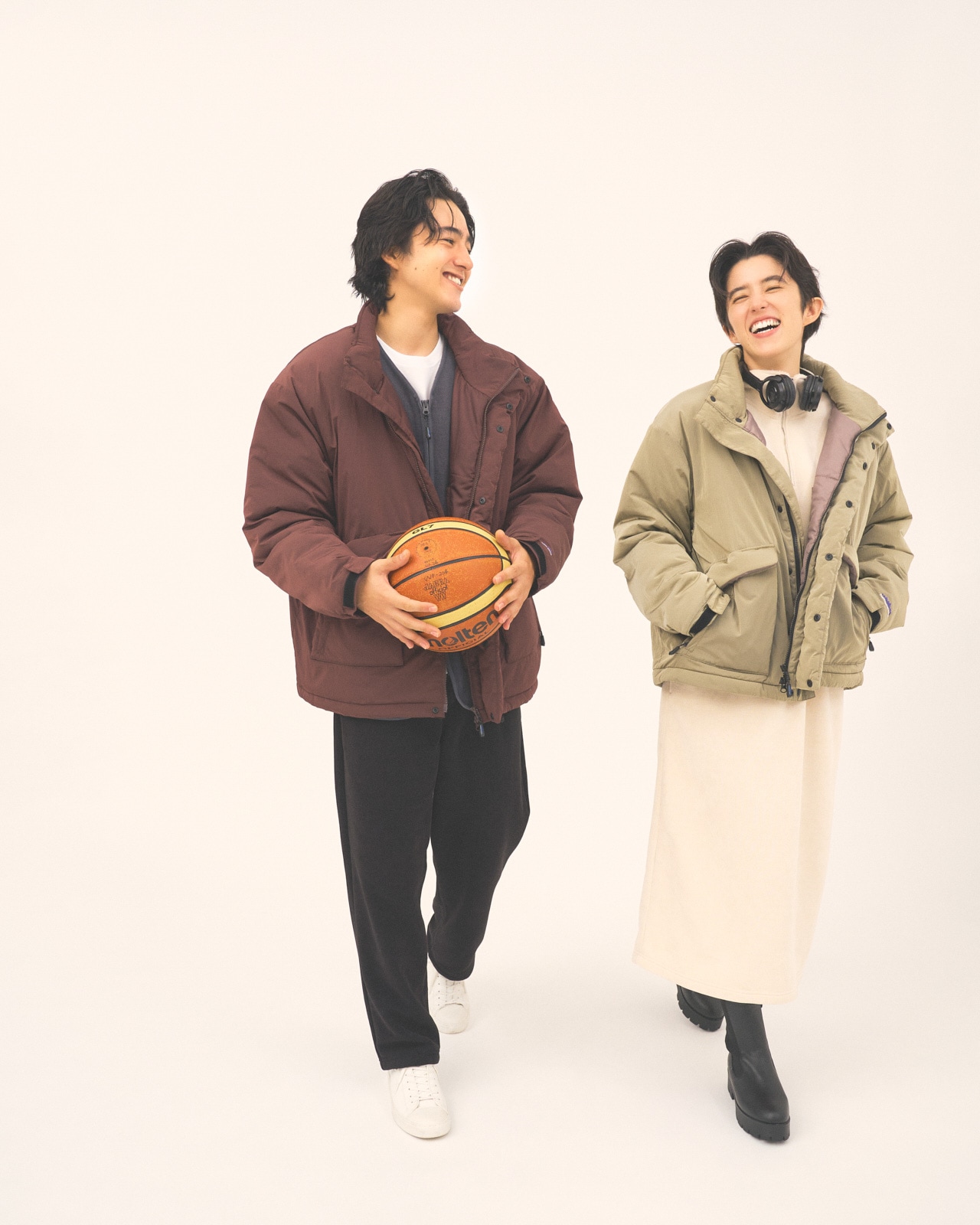 【UNISEX】STAND COLLAR PADDED JACKET/スタンドカラーパデットジャケット