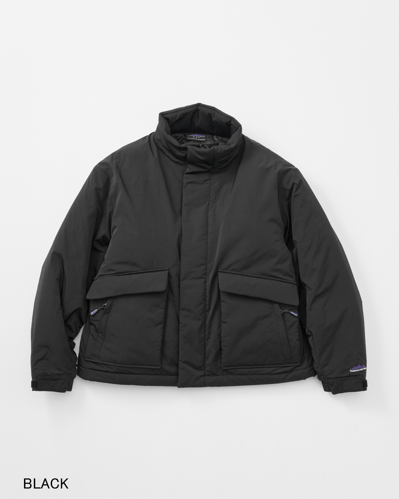 サウザンド マイル 中綿ジャケット THOUSAND MILE スタンドカラーパデットジャケット STAND COLLAR PADDED JACKET アウター ユニセックス TM252NY00250 UNISEX】STAND COLLAR PADDED JACKET/スタンドカラーパデット