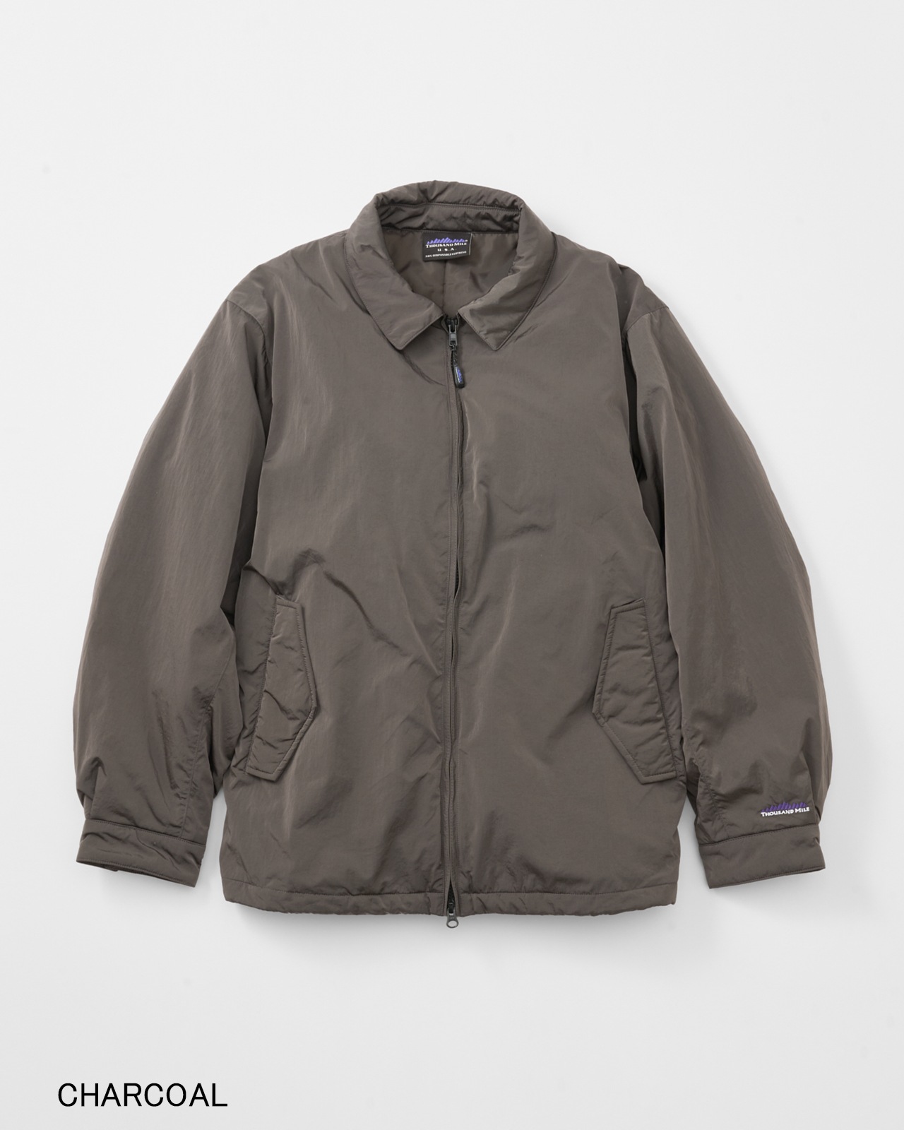 【UNISEX】PADDED ZIP JACKET/パデットジップジャケット