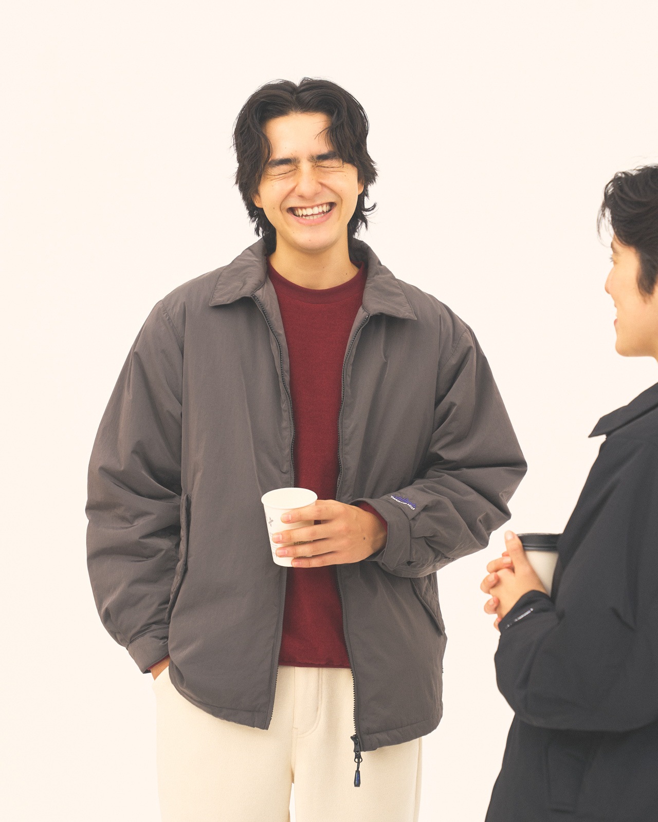 【UNISEX】PADDED ZIP JACKET/パデットジップジャケット