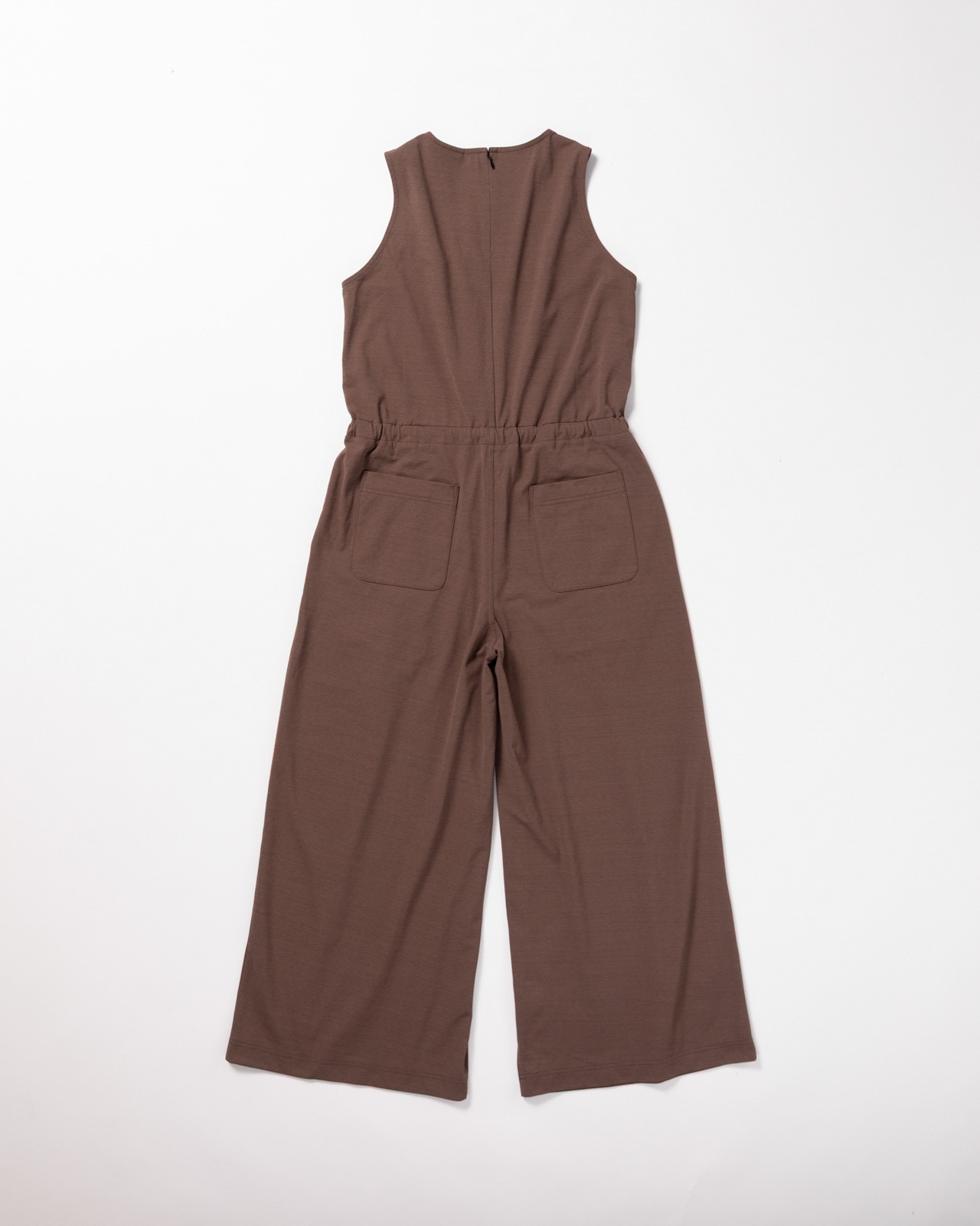 【L's】SLEEVELESS ALL IN ONE LUXELEAF JERSEY/スリーブレスオールインワン