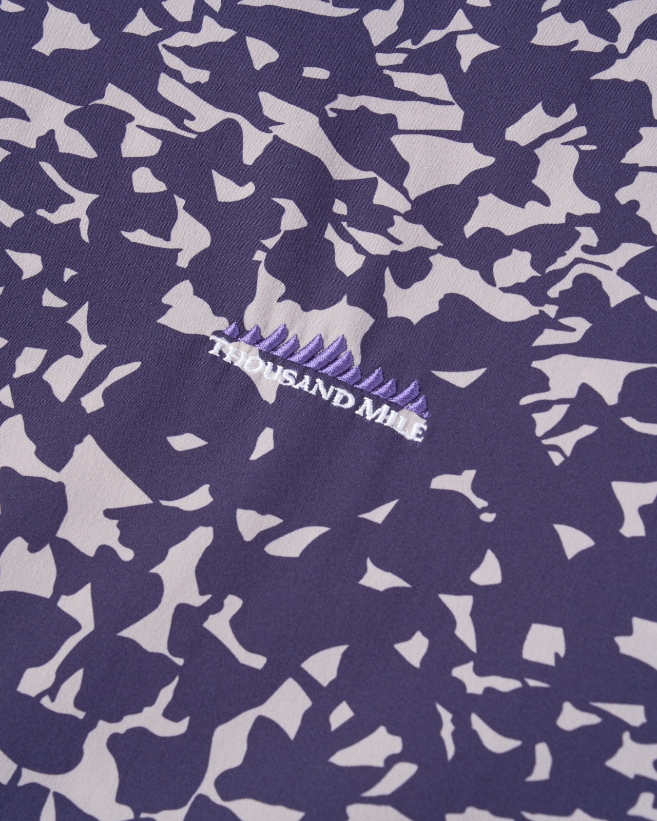 【L's】LONG SLEEVE OP (PRINT)NYLON・POLYURETHANE/ロングスリーブワンピース プリント ナイロン・ポリウレタン