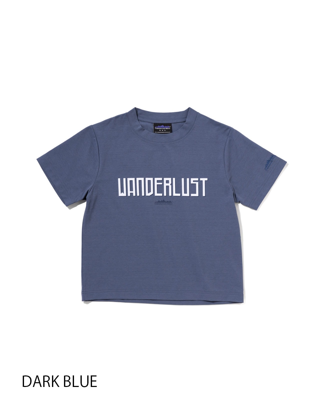 【L's】SHORT SLEEVE COMPACT PRINT T-SHIRT WANDERLUST LUXELEAF JERSEY/ショートスリーブコンパクトプリントTシャツ