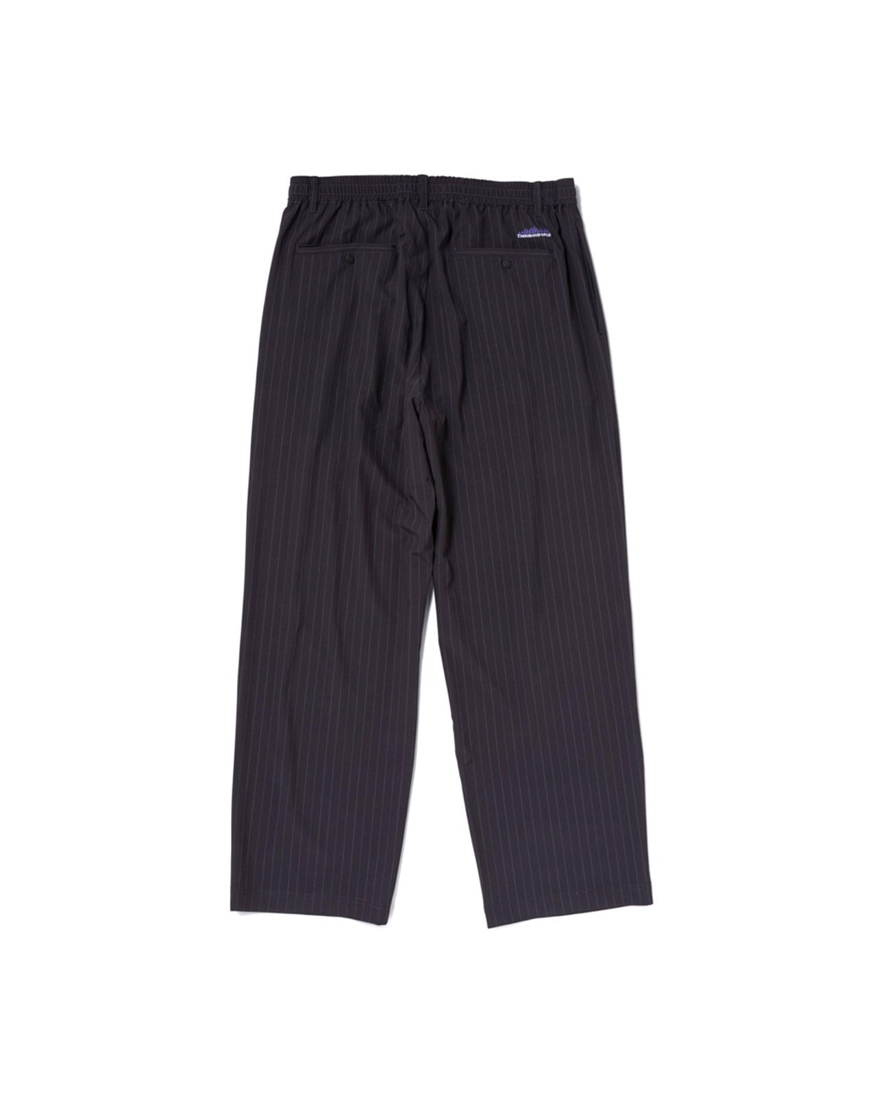 【M's】TUCK LONG PANTS T/PU(PRINT)/タックロングパンツ ストライププリント
