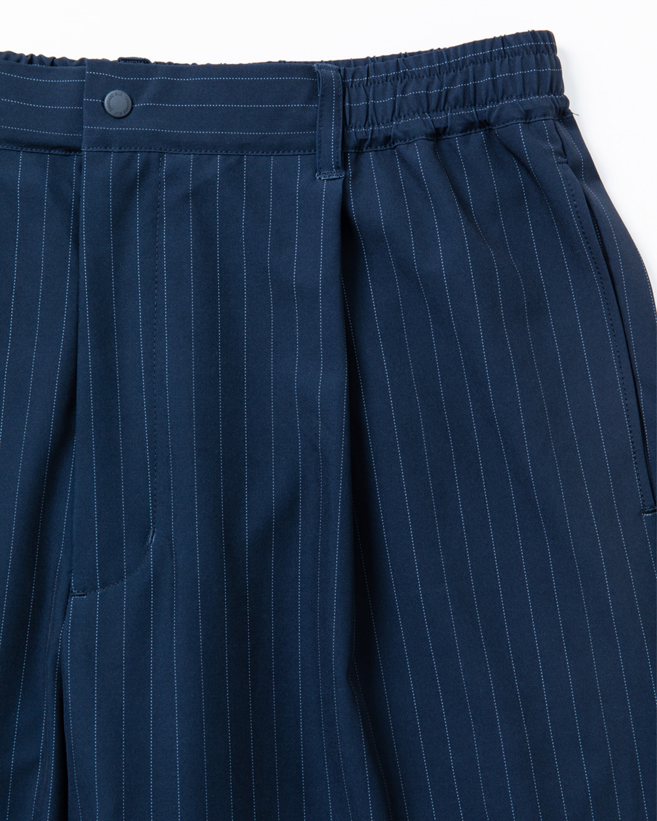 【M's】TUCK LONG PANTS T/PU(PRINT)/タックロングパンツ ストライププリント