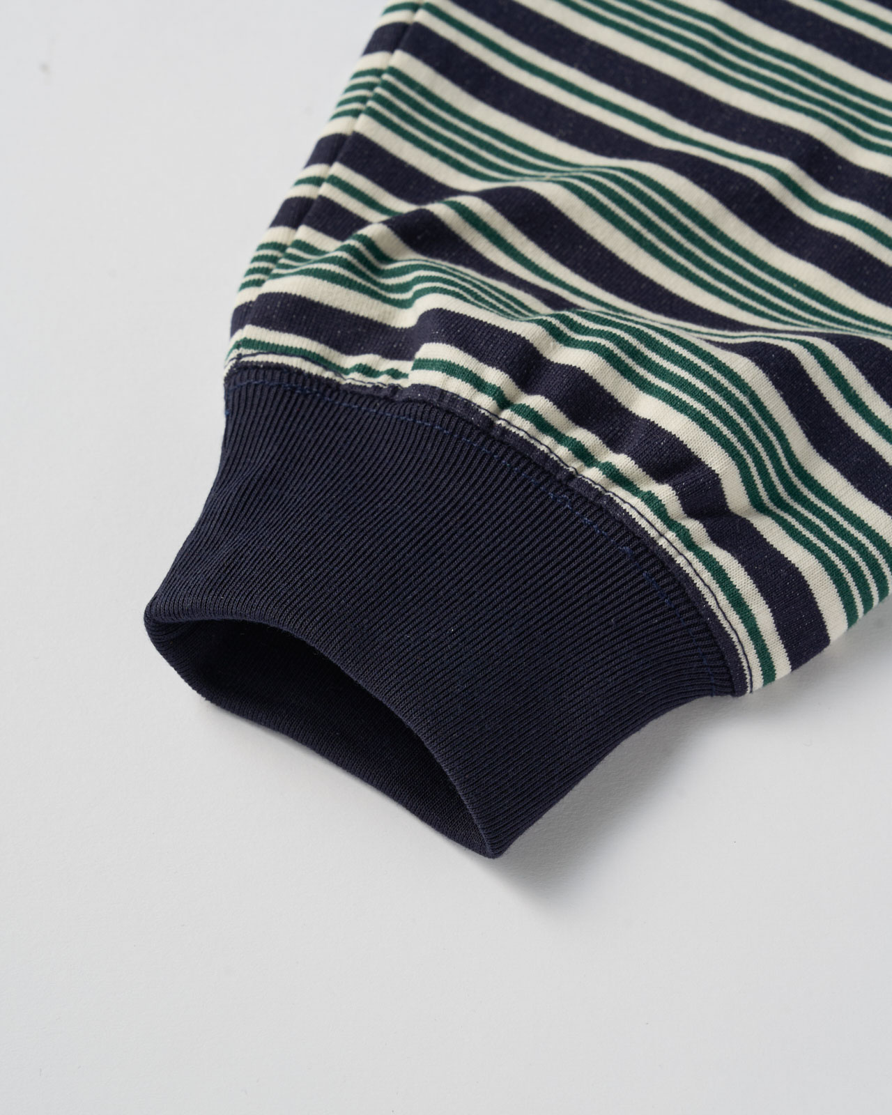 【L's】LONG SLEEVE DRAWCORD OP BORDER/ロングスリーブドローコードワンピースボーダー