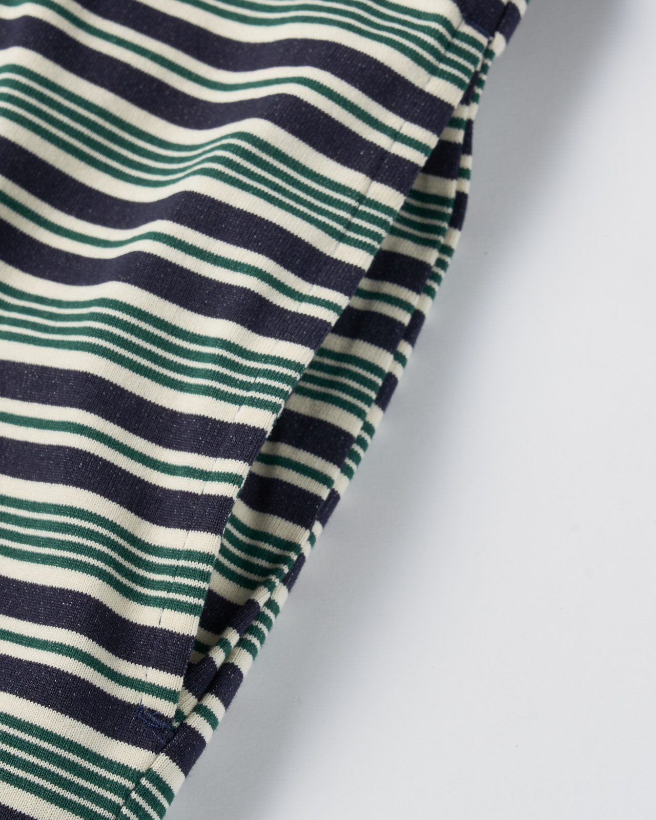 【L's】LONG SLEEVE DRAWCORD OP BORDER/ロングスリーブドローコードワンピースボーダー