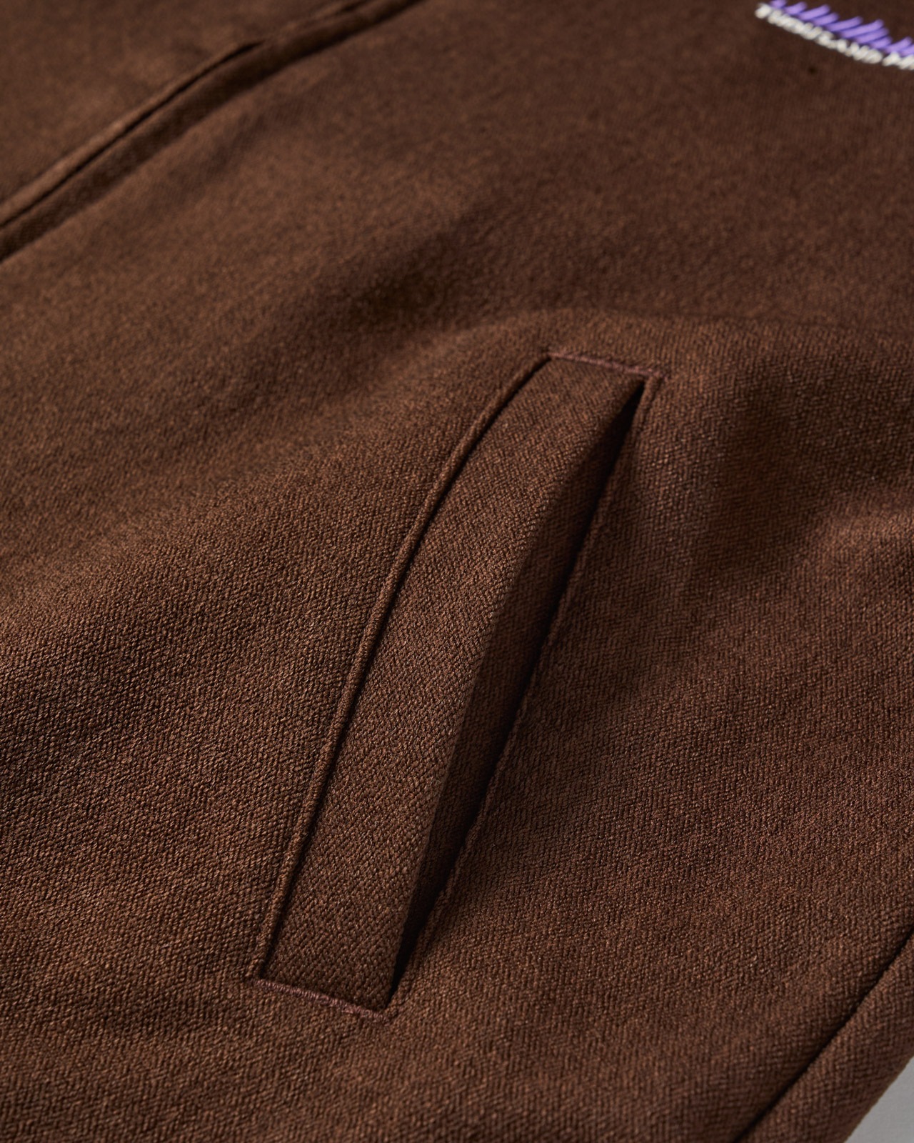 【L's】ZIP BLOUSON＆SKIRT＆BAG SET UP　WOOL LIKE/ジップブルゾン＆スカート＆バッグセットアップ ウールライク