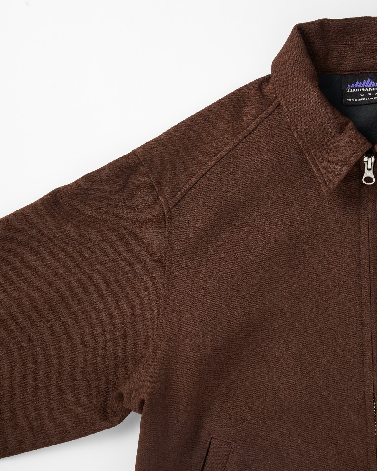 【L's】ZIP BLOUSON＆SKIRT＆BAG SET UP　WOOL LIKE/ジップブルゾン＆スカート＆バッグセットアップ ウールライク