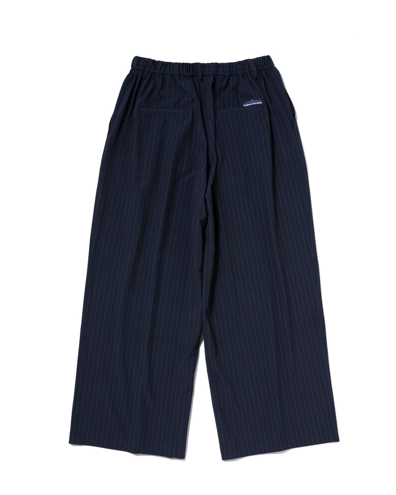 【L's】LONG WIDE PANTS T/PU(PRINT)/ロングワイドパンツ ストライププリント