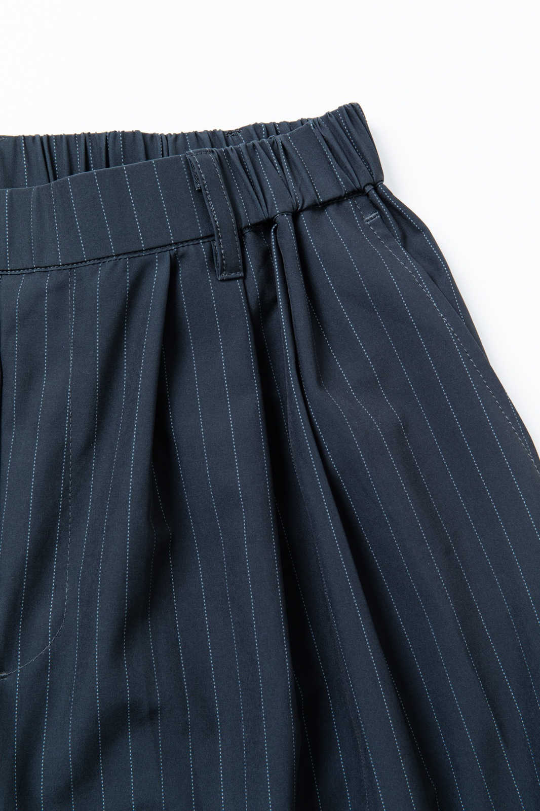 【L's】LONG WIDE PANTS T/PU(PRINT)/ロングワイドパンツ ストライププリント