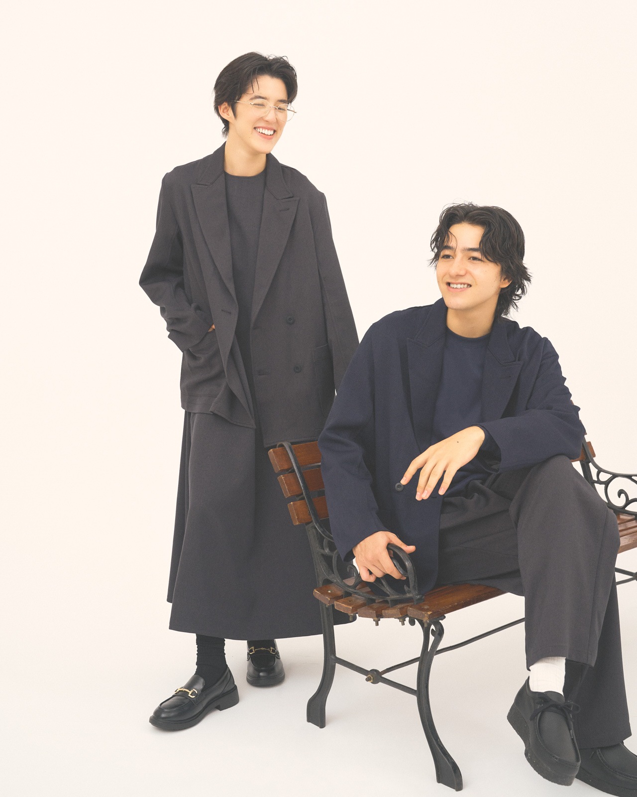 【UNISEX】TAILORED JACKET　WOOL LIKE/テイラードジャケット　ウールライク