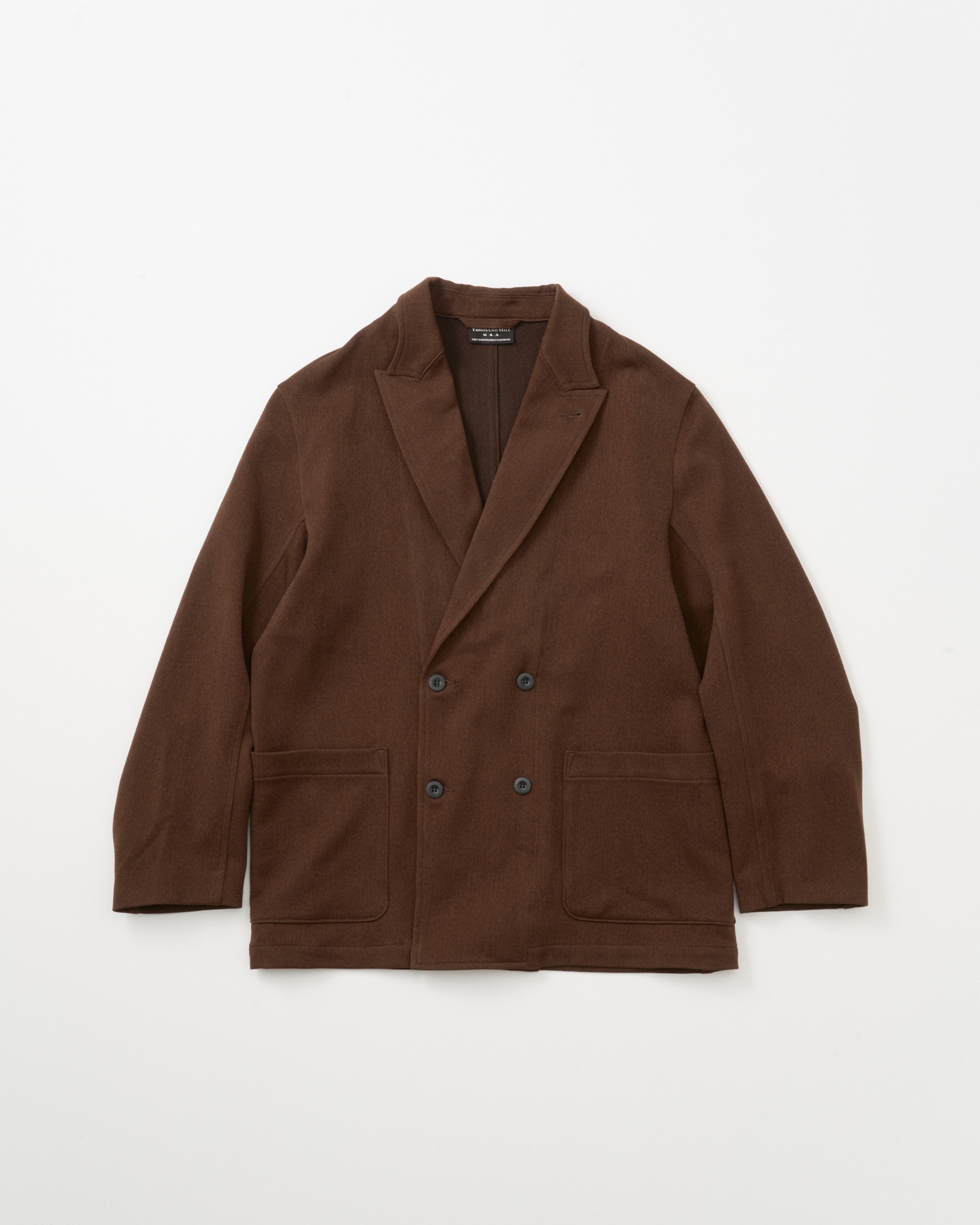 【UNISEX】TAILORED JACKET　WOOL LIKE/テイラードジャケット　ウールライク