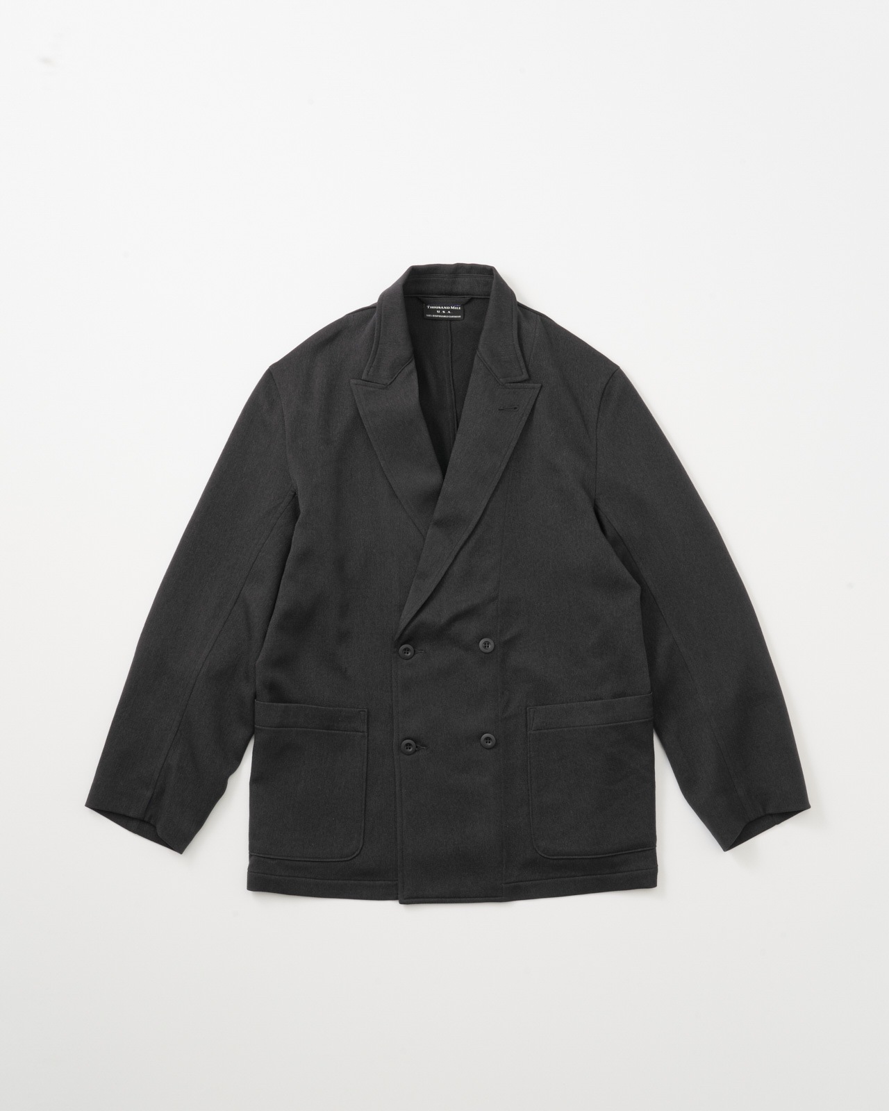 【UNISEX】TAILORED JACKET　WOOL LIKE/テイラードジャケット　ウールライク