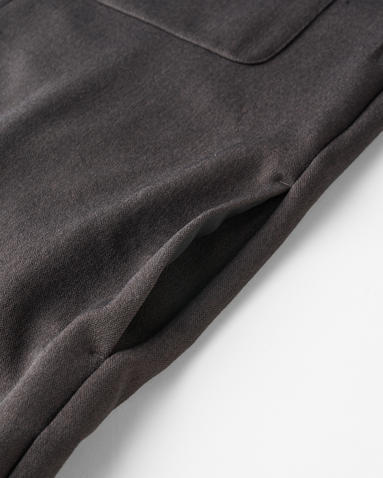 【L's】HALF ZIP OP　WOOL LIKE/ハーフジップワンピースウールライク