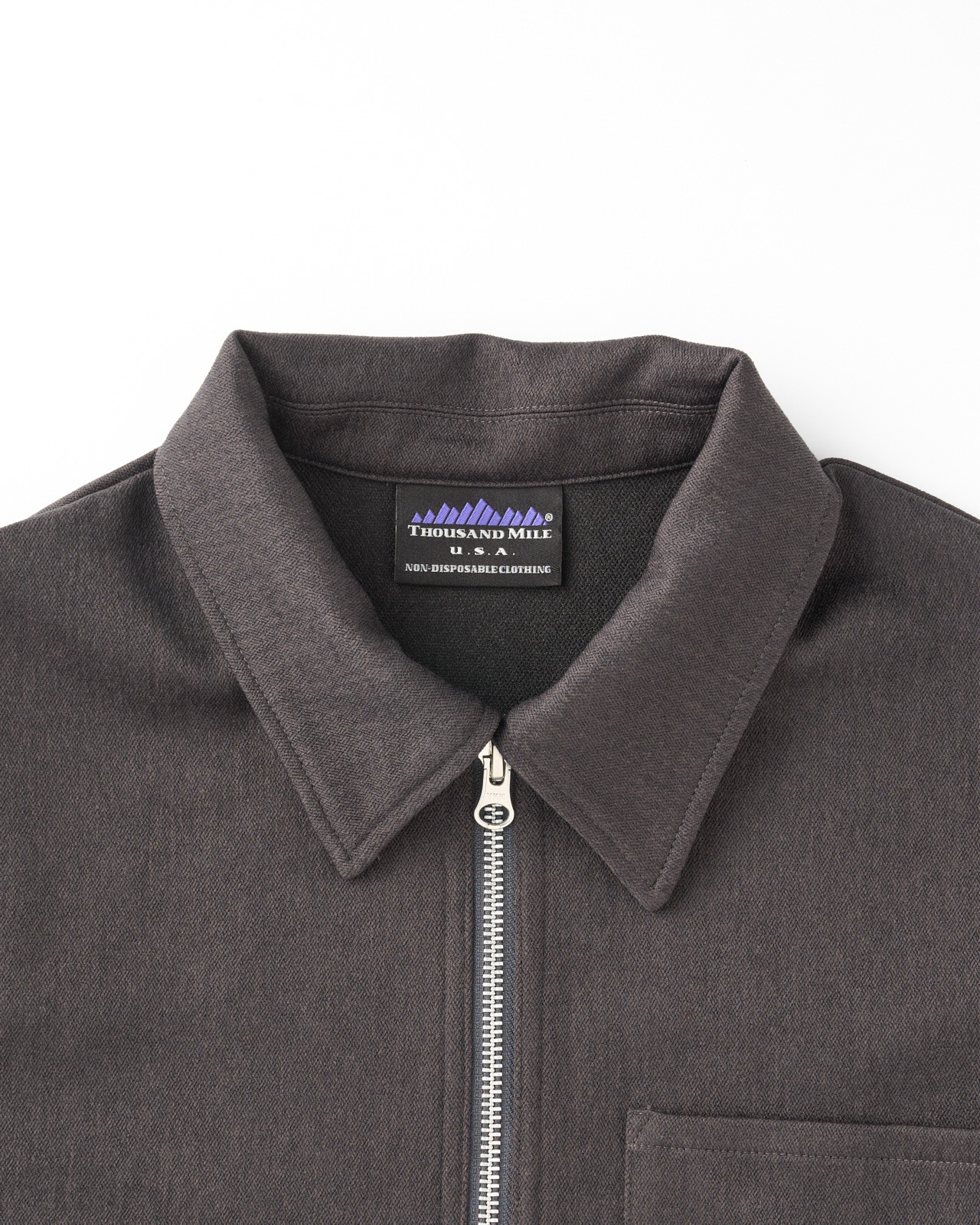 【L's】HALF ZIP OP　WOOL LIKE/ハーフジップワンピースウールライク