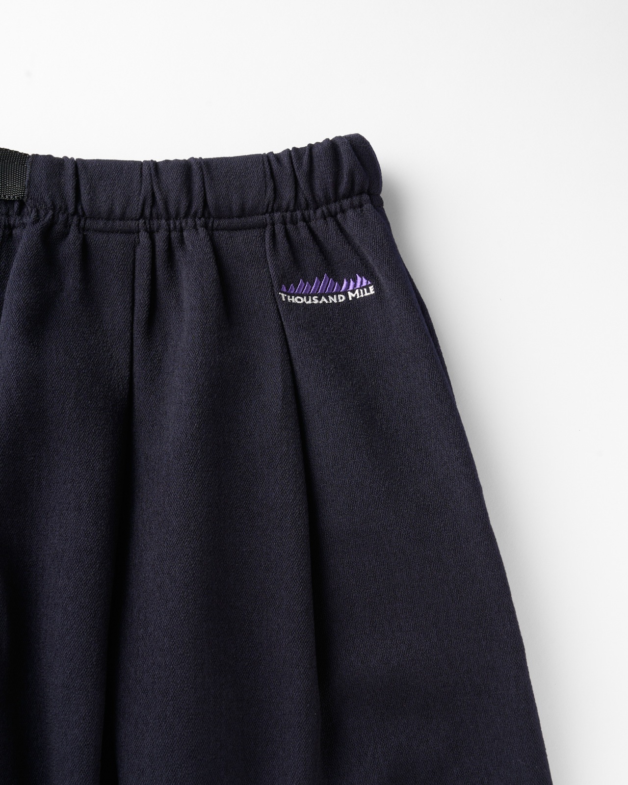 【L's】WAVE ADJUST WIDE PANTS　WOOL LIKE/ウェーブアジャストワイドパンツウールライク